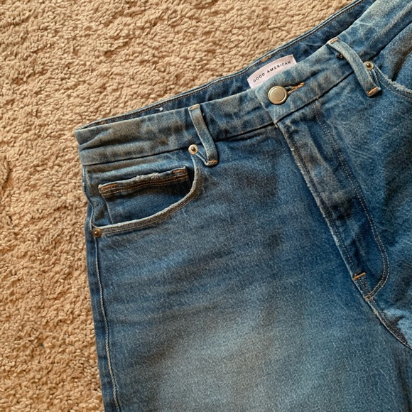 Good American - Good Mom Jeans - Blue586 - Picture 3 of 3